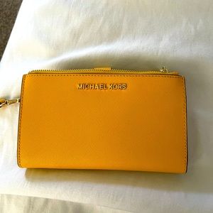 Michael’s Kors yellow wristlet